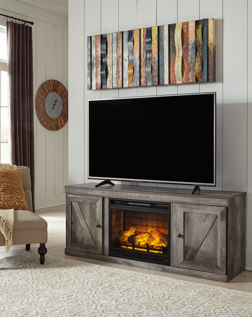 Wynnlow TV Stand with Electric Fireplace - World Furniture Gallery (Newark, CA)