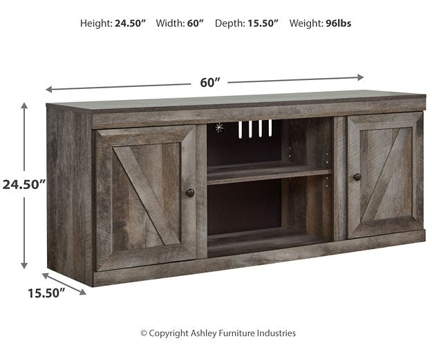 Wynnlow 4-Piece Entertainment Center with Electric Fireplace - World Furniture Gallery (Newark, CA)