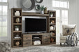 Trinell 4-Piece Entertainment Center - World Furniture Gallery (Newark, CA)