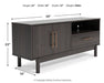 Brymont 59" TV Stand - World Furniture Gallery (Newark, CA)