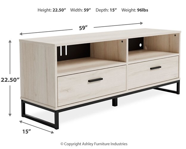 Socalle 59" TV Stand - World Furniture Gallery (Newark, CA)