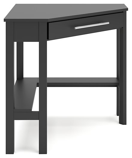 Otaska Home Office Corner Desk with Bookcase - World Furniture Gallery (Newark, CA)