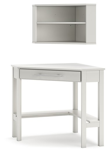 Grannen Home Office Corner Desk with Bookcase - World Furniture Gallery (Newark, CA)