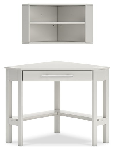 Grannen Home Office Corner Desk with Bookcase - World Furniture Gallery (Newark, CA)