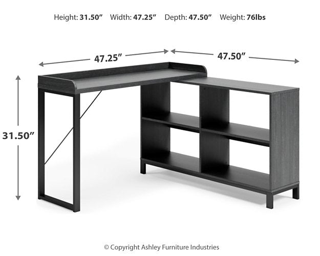 Yarlow Home Office L-Desk - World Furniture Gallery (Newark, CA)