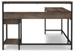 Arlenbry Home Office L-Desk with Storage - World Furniture Gallery (Newark, CA)