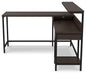 Camiburg Home Office L-Desk with Storage - World Furniture Gallery (Newark, CA)