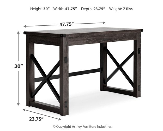 Freedan 48" Home Office Desk - World Furniture Gallery (Newark, CA)