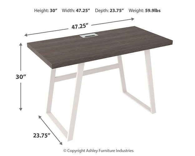 Dorrinson 47" Home Office Desk - World Furniture Gallery (Newark, CA)