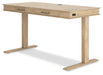 Elmferd 53" Adjustable Height Desk - World Furniture Gallery (Newark, CA)