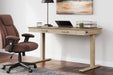 Elmferd 53" Adjustable Height Desk - World Furniture Gallery (Newark, CA)