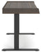 Zendex 55" Adjustable Height Desk - World Furniture Gallery (Newark, CA)