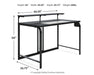 Lynxtyn 48" Home Office Desk - World Furniture Gallery (Newark, CA)