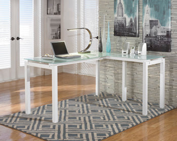 Baraga Home Office L-Desk - World Furniture Gallery (Newark, CA)