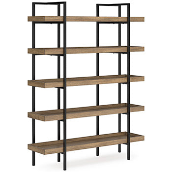 Montia 76" Bookcase - World Furniture Gallery (Newark, CA)