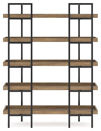 Montia 76" Bookcase - World Furniture Gallery (Newark, CA)