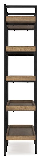 Montia 76" Bookcase - World Furniture Gallery (Newark, CA)