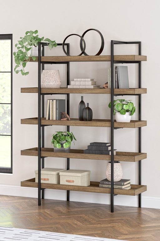 Montia 76" Bookcase - World Furniture Gallery (Newark, CA)