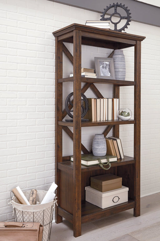 Baldridge 75" Bookcase - World Furniture Gallery (Newark, CA)