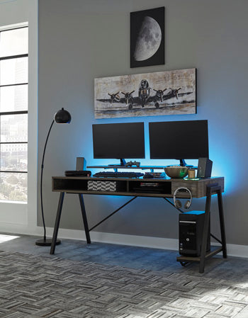 Barolli Gaming Desk - World Furniture Gallery (Newark, CA)