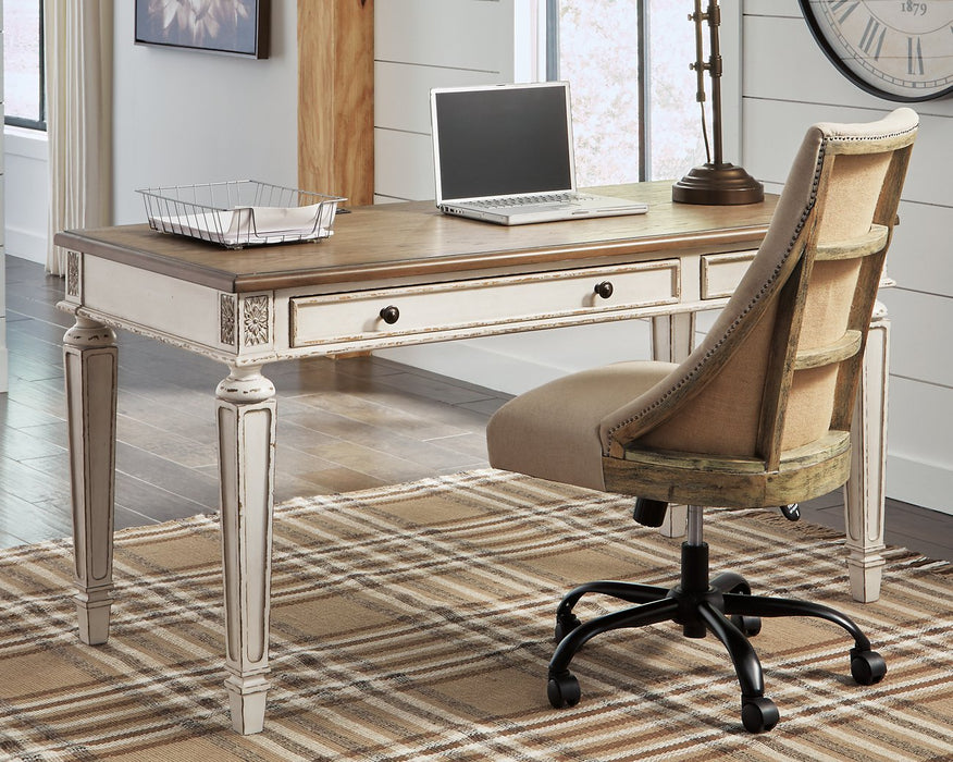 Realyn 60" Home Office Desk - World Furniture Gallery (Newark, CA)