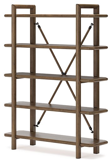 Roanhowe 71" Bookcase - World Furniture Gallery (Newark, CA)