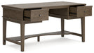 Janismore Home Office Storage Leg Desk - World Furniture Gallery (Newark, CA)