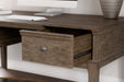 Janismore Home Office Storage Leg Desk - World Furniture Gallery (Newark, CA)