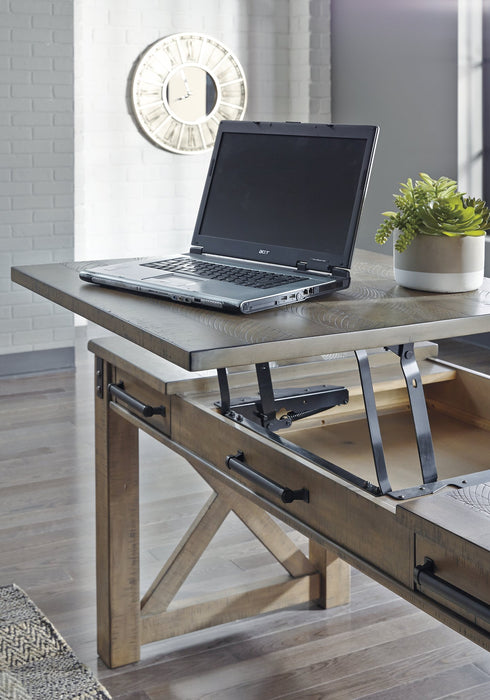 Aldwin Home Office Lift Top Desk - World Furniture Gallery (Newark, CA)