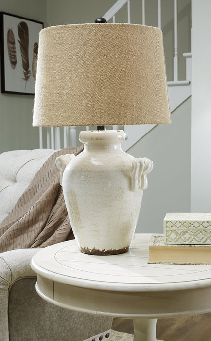 Emelda Table Lamp - World Furniture Gallery (Newark, CA)