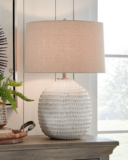 Jamon Table Lamp - World Furniture Gallery (Newark, CA)