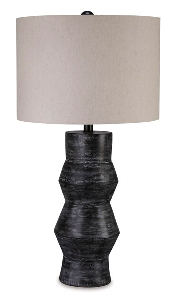 Kerbert Table Lamp - World Furniture Gallery (Newark, CA)