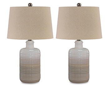 Marnina Table Lamp (Set of 2) - World Furniture Gallery (Newark, CA)