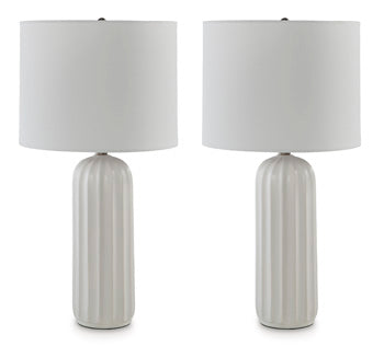 Clarkland Table Lamp (Set of 2) - World Furniture Gallery (Newark, CA)