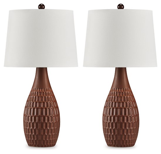 Cartford Table Lamp (Set of 2) - World Furniture Gallery (Newark, CA)