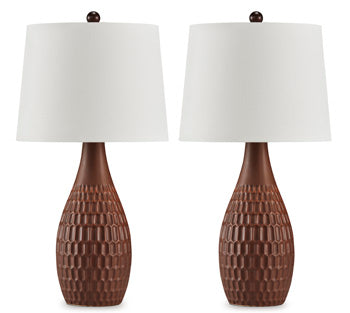 Cartford Table Lamp (Set of 2) - World Furniture Gallery (Newark, CA)