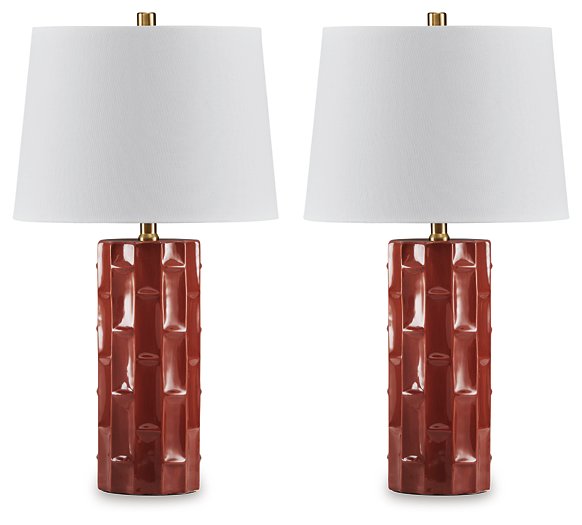 Jacemour Table Lamp (Set of 2) - World Furniture Gallery (Newark, CA)