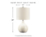 Rainermen Table Lamp - World Furniture Gallery (Newark, CA)