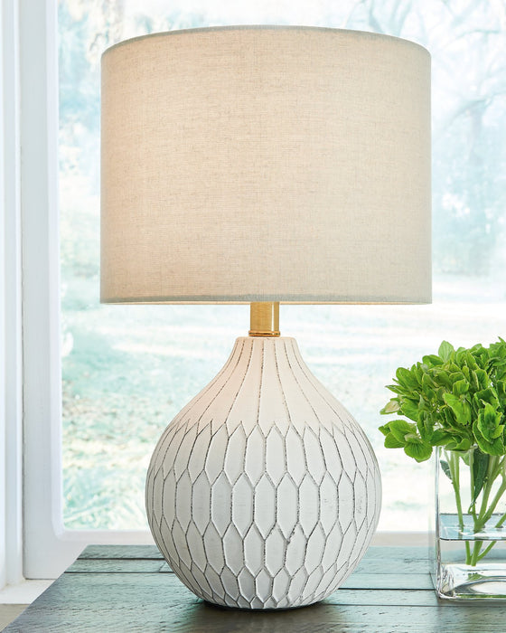 Wardmont Table Lamp - World Furniture Gallery (Newark, CA)