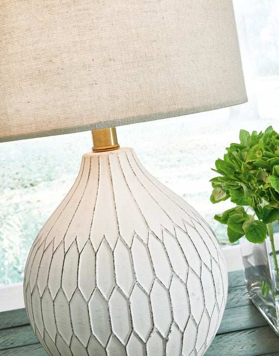 Wardmont Table Lamp - World Furniture Gallery (Newark, CA)