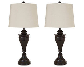 Darlita Table Lamp (Set of 2) - World Furniture Gallery (Newark, CA)