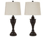 Darlita Table Lamp (Set of 2) - World Furniture Gallery (Newark, CA)