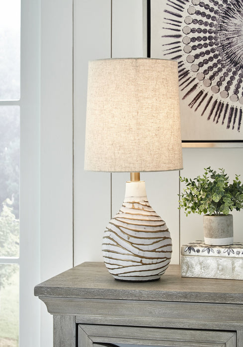 Aleela Table Lamp - World Furniture Gallery (Newark, CA)