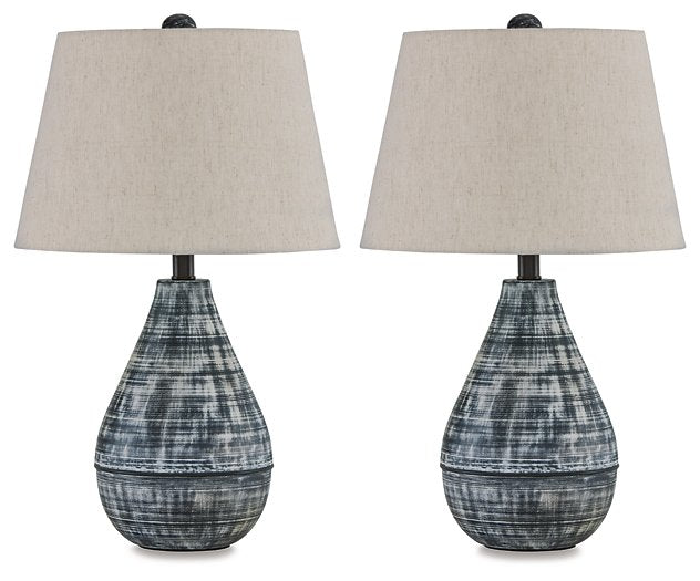 Erivell Table Lamp (Set of 2) - World Furniture Gallery (Newark, CA)