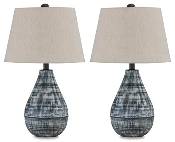 Erivell Table Lamp (Set of 2) - World Furniture Gallery (Newark, CA)