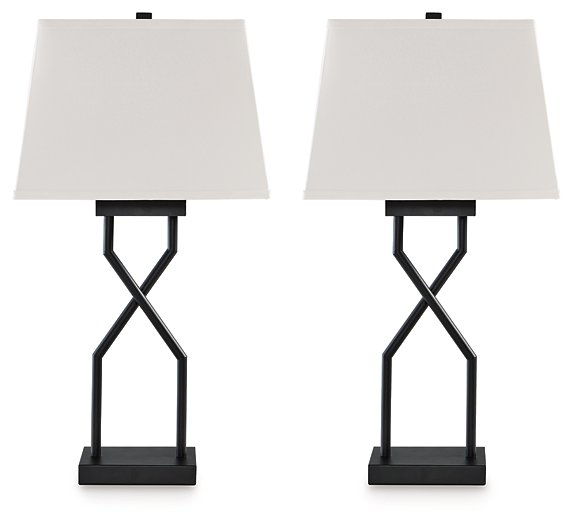 Brookthrone Table Lamp (Set of 2) - World Furniture Gallery (Newark, CA)