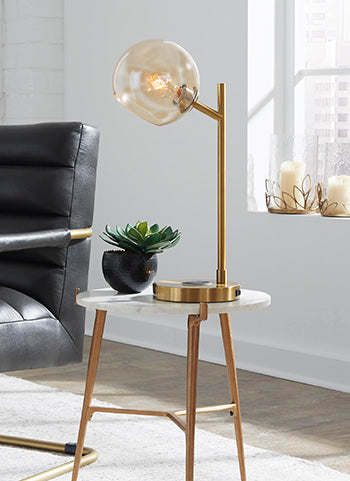 Abanson Desk Lamp - World Furniture Gallery (Newark, CA)