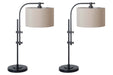 Baronvale Lamp Set - World Furniture Gallery (Newark, CA)