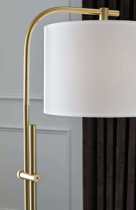 Baronvale Floor Lamp - World Furniture Gallery (Newark, CA)