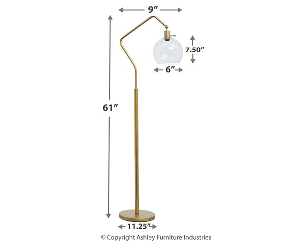 Marilee Floor Lamp - World Furniture Gallery (Newark, CA)